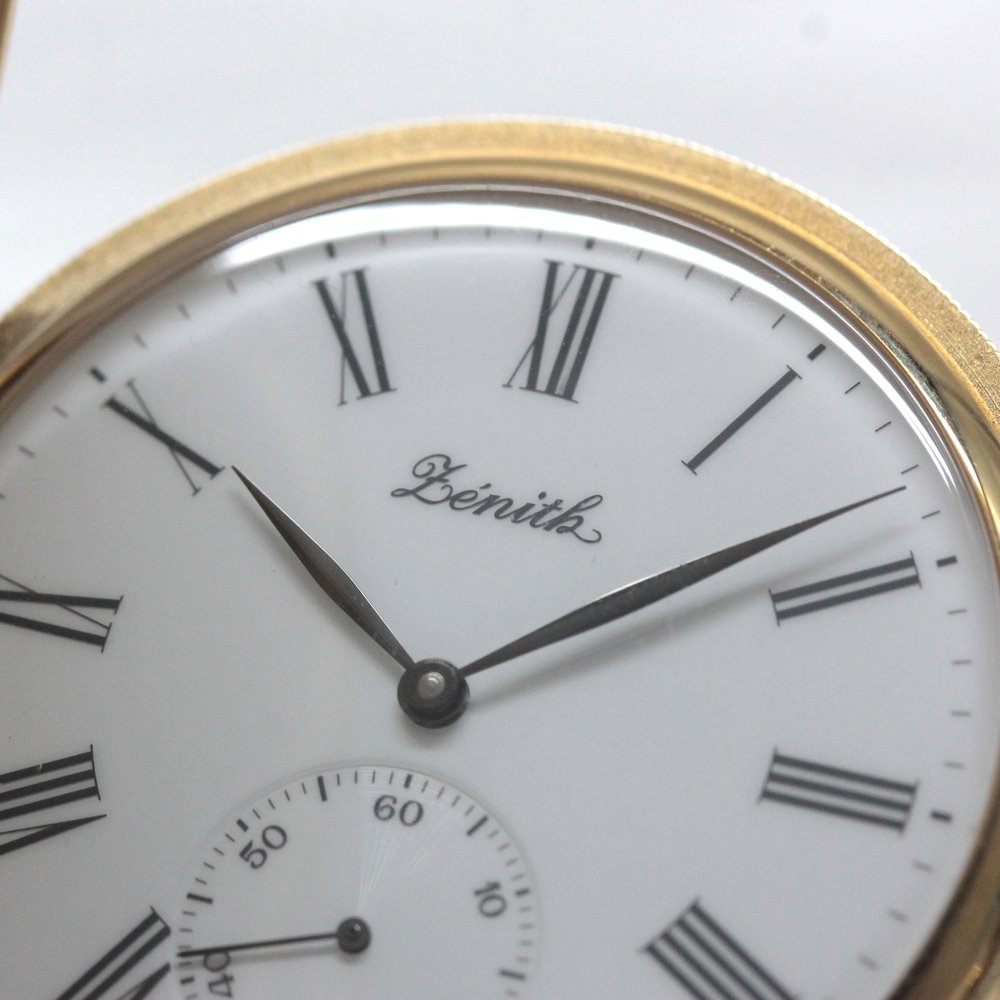 1865年に創業した老舗ブランド、ゼニス（ZENITH）　ダブルハンターケース懐中時計/zenith-102