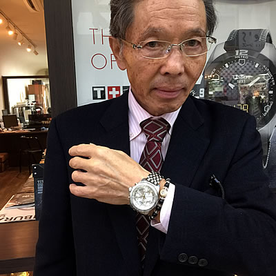 2015年1月　VOSTOK EUROPE(ボストーク・ヨーロッパ)/クロノグラフ/クォーツ/6S30-2255178B腕時計をお買い上げいただきました飯島 正信様