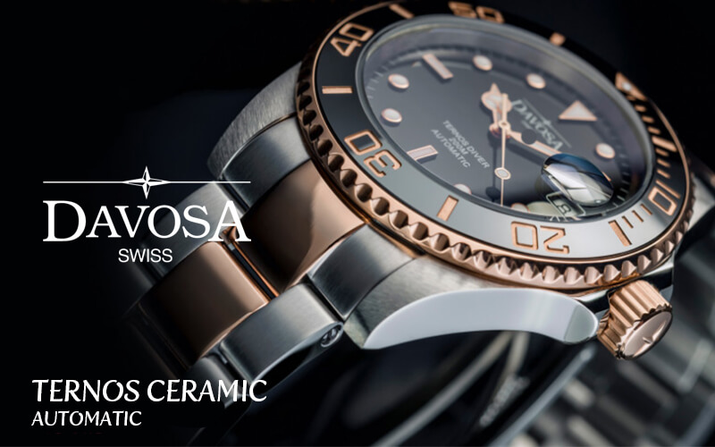 DAVOSA（ダボサ） Ternos Ceramic（テルノス セラミック）/自動巻き/ブラック/メンズ/ 161.555.65 腕時計