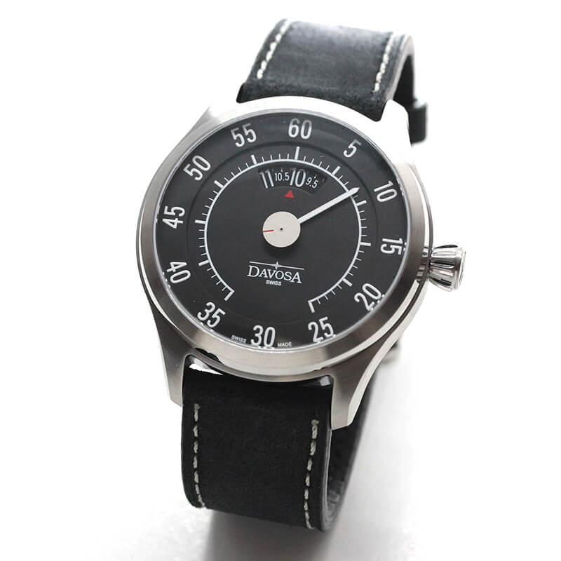 DAVOSA（ダボサ） ニュートンスピードメーター　161.587.55 一本針 ブラック 腕時計　自動巻き