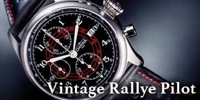 Vintage Rallye Pilot