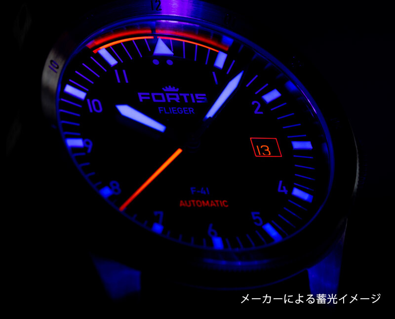 եƥ FORTIS ե꡼ F-41 Midnight Blue ߥåɥʥȥ֥롼 F422.0013 ưӻ 󥺥å