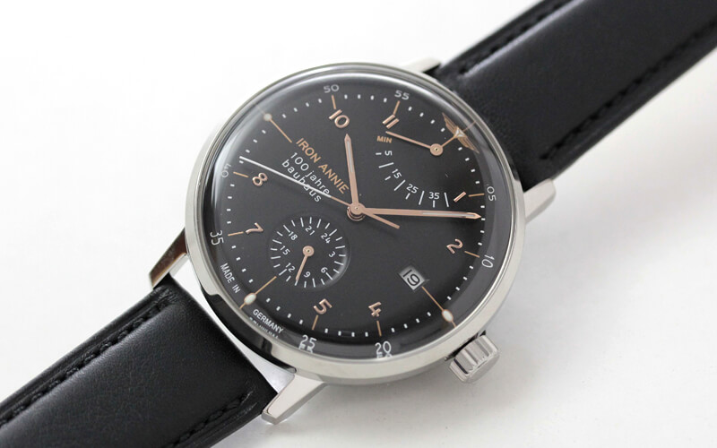アイアンアニー(IRON ANNIE) バウハウス(BAUHAUS)　5066-2AT 腕時計　シンプル　メンズウォッチ　自動巻き　ドイツブランド