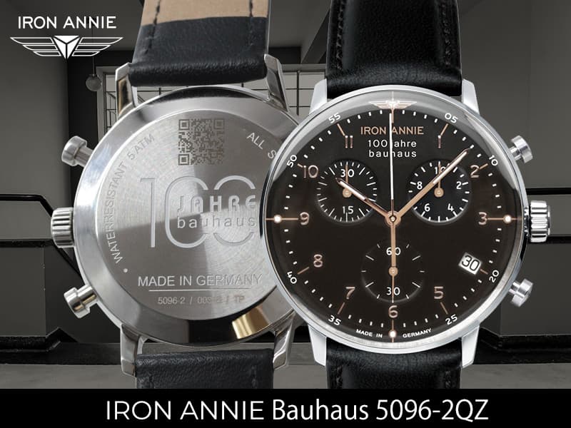 アイアンアニー（IRON ANNIE）バウハウス（Bauhaus）5096-2QZ 腕時計 