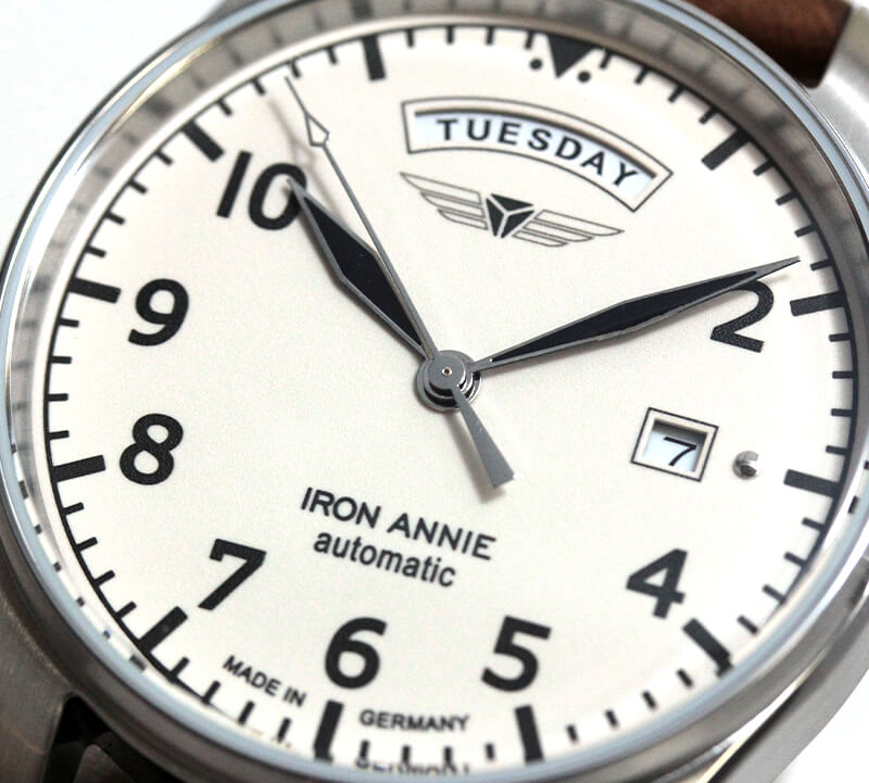 アイアンアニー（IRON ANNIE）自動巻き 5164-3at 腕時計