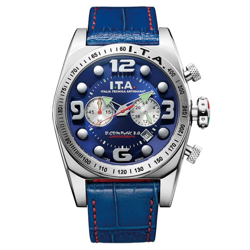 ITA ビーコンパックス　B.COMPAX3.0　クロノグラフ腕時計　メンズ　イタリアブランド