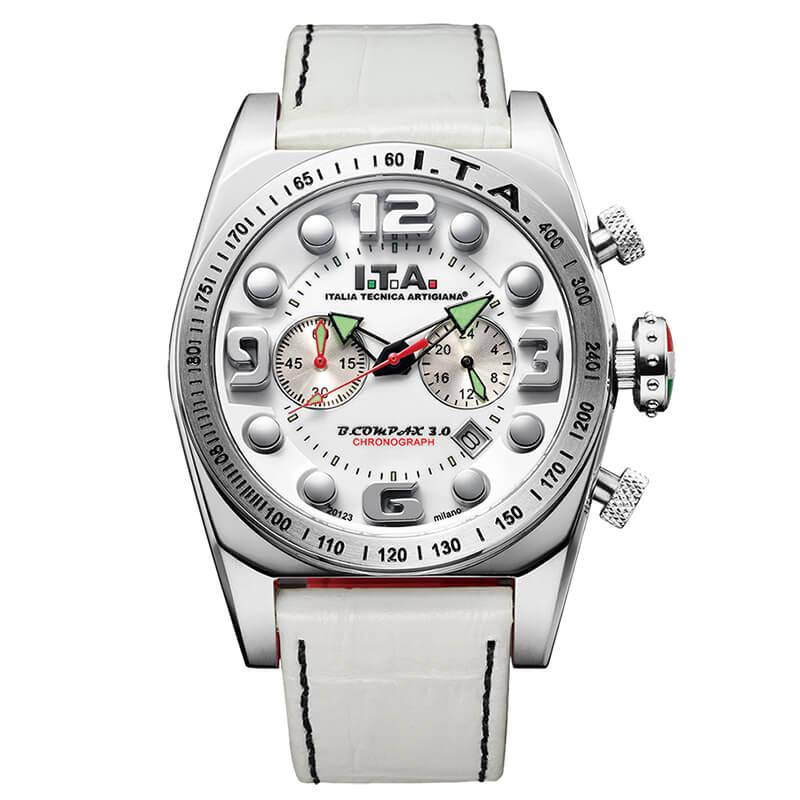 ITA ビーコンパックス　B.COMPAX3.0　クロノグラフ腕時計　メンズ　イタリアブランド