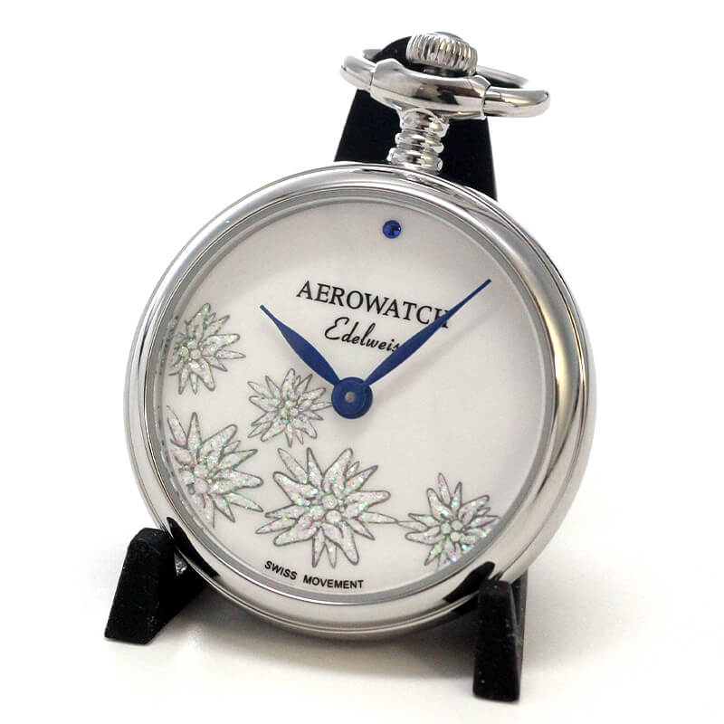 AERO(アエロ) ペンダントウォッチ Edelweiss　エーデルワイス クォーツ 32825PD04 懐中時計計