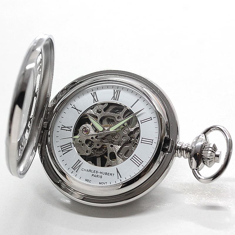 Charles-Hubert（チャールズヒューバート）懐中時計　手巻き式　お手頃価格の懐中時計