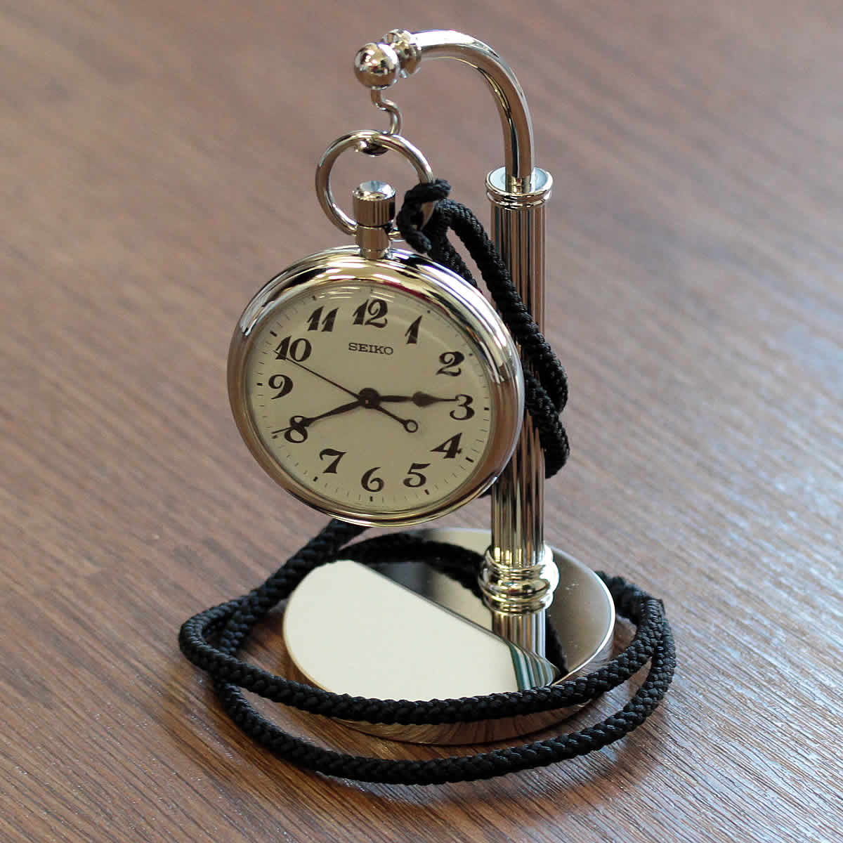懐中時計専用スタンド シルバーカラー | 時計通販 正美堂時計店