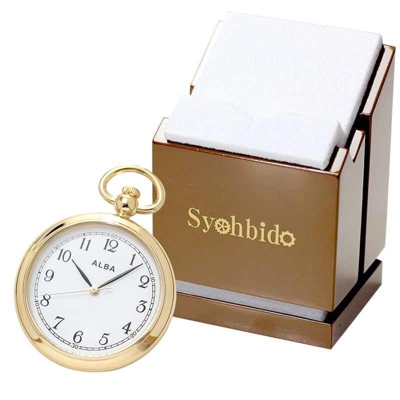 セイコー アルバ 懐中時計と懐中時計専用スタンドのセット