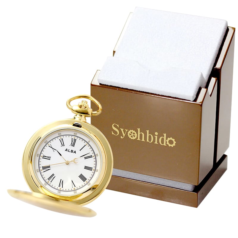 セイコー アルバ 懐中時計と懐中時計専用スタンドのセット