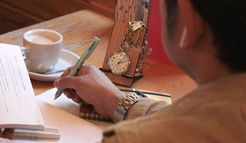 正美堂オリジナル　懐中時計 時計スタンド　セット　pw14-syohbido-woodstand