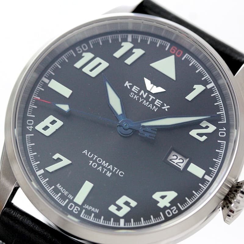 【廃盤/100本限定】KENTEX スカイマン メンズ 腕時計 ブルーインパルス