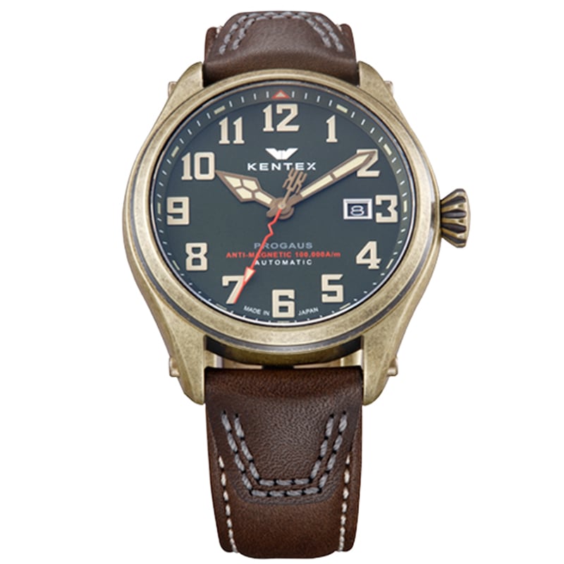 ケンテックス Kentex 腕時計 メンズ S769X-03 プロガウス 44.5mm PROGAUS 44.5mm 自動巻き（手巻き付） ブルーxブラック アナログ表示