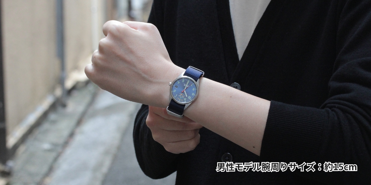 Kentex(ケンテックス)/Blue Impulse Standard(ブルーインパルス　スタンダード) 腕時計 S806B-01 着用画像