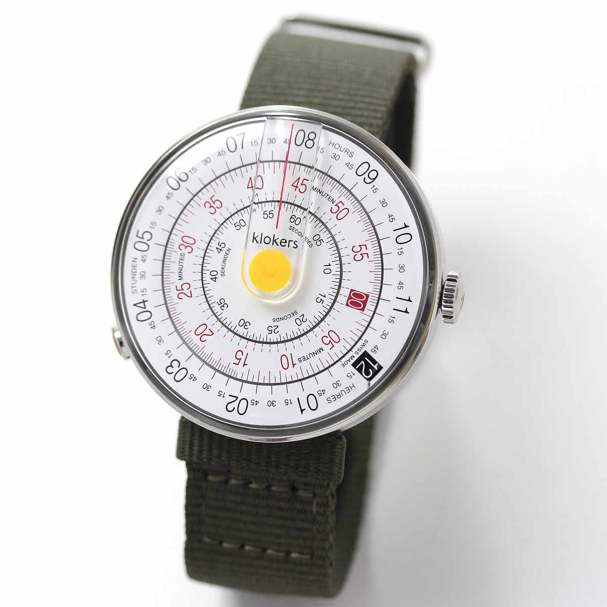 klokers(クロッカーズ）　腕時計用ベルト 着用例 