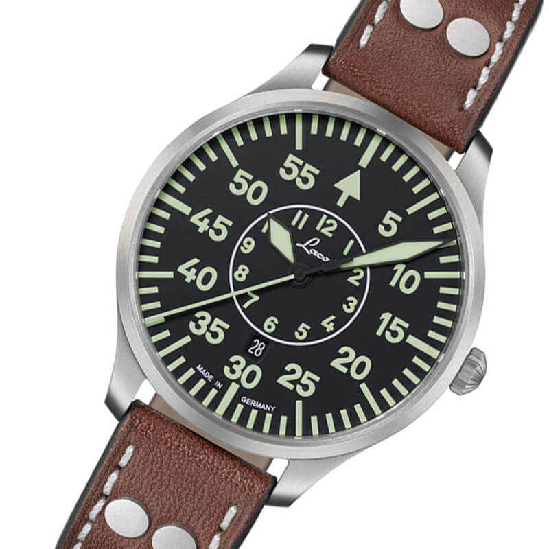 ラコ（Laco) PILOT Zurich パイロット チューリッヒ.2.D 40 腕時計 ...