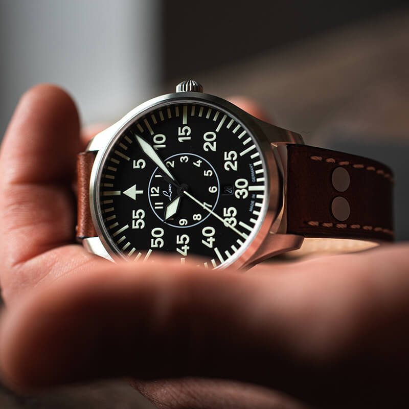 ラコ（Laco) PILOT Zurich パイロット チューリッヒ.2.D 40 腕時計