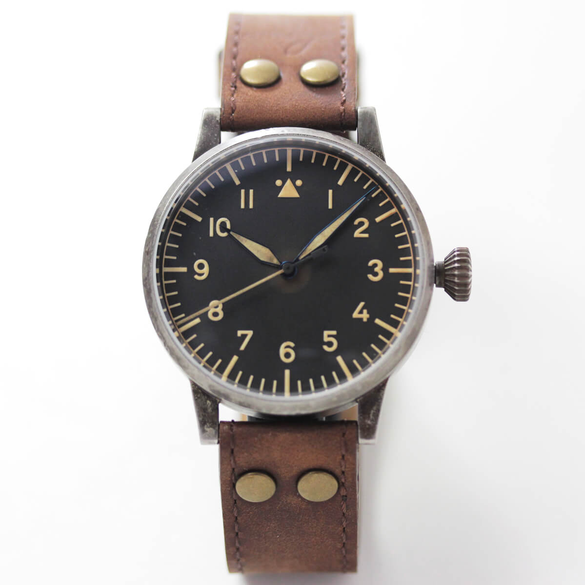 メミンゲン アーブスタック　laco(ラコ)　手巻き式腕時計　アンティーク風　861935　ドイツブランドのパイロットウォッチ