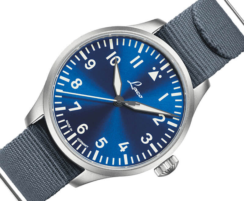 ラコ（Laco) パイロットウォッチ Laco21系 自動巻 アウクスブルク39 ブラウシュトゥンデ 862102 腕時計 時計通販 正美堂時計店