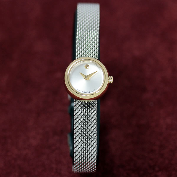 MOVADO(モバード)Dot(ドット)女性用腕時計 M80.210.1042S