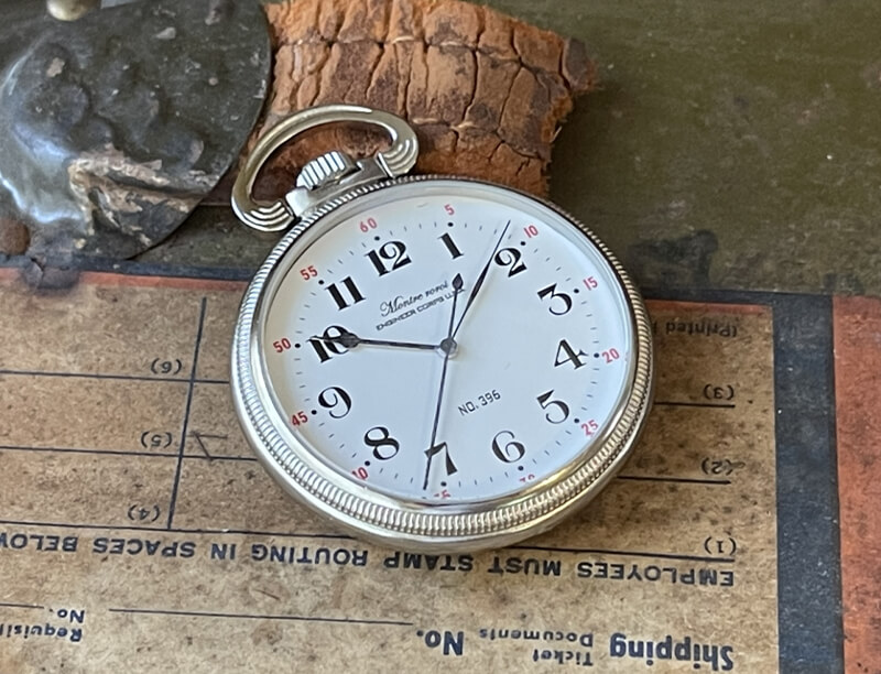 M.R.M.W. (Montre Roroi Militaly Watch/モントルロロイ ミリタリーウォッチ) U.S.Army AN5740 懐中時計