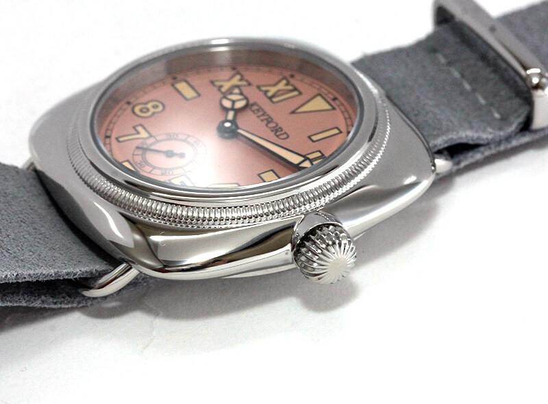 M.R.M.W. (Montre Roroi Military Watch/ȥ ߥ꥿꡼å) Cushion watch California dial smoky pink ӻ 221148