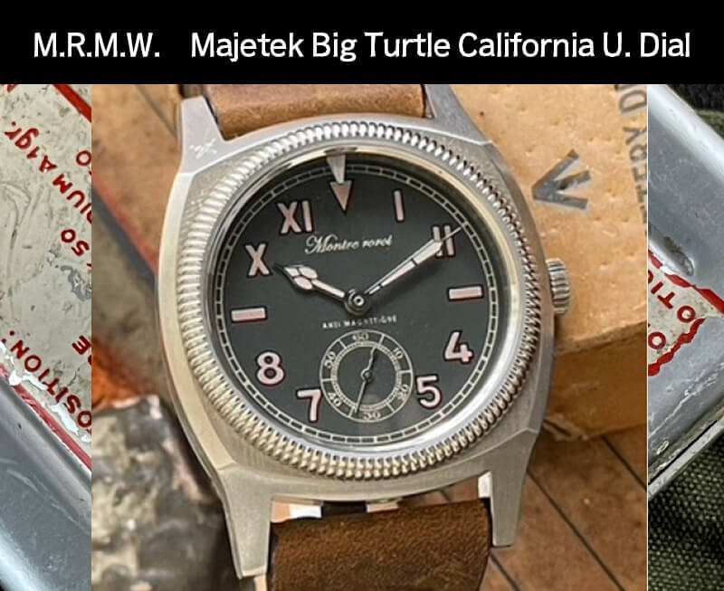 M.R.M.W. (Montre Roroi Militaly Watch/ȥ ߥ꥿꡼å)/Majetek Big Turtle California U. Dial// ӻ/221157
