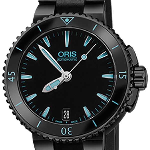 全品送料0円 オリス(ORIS)ダイバーズウォッチ/アクイス デイト/レディース オリス