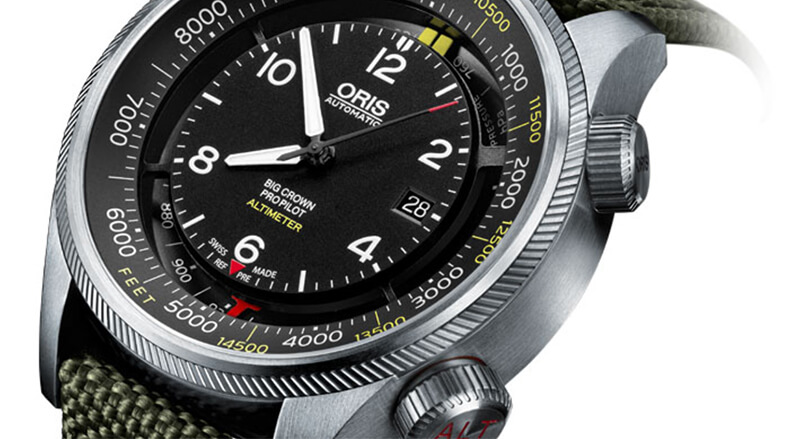 ORIS BIG CROWN PROPILOT ALTIMETER ꥹӥå饦󡡥ץѥåȡ᡼ȥ륹륿 ưӻסӻס