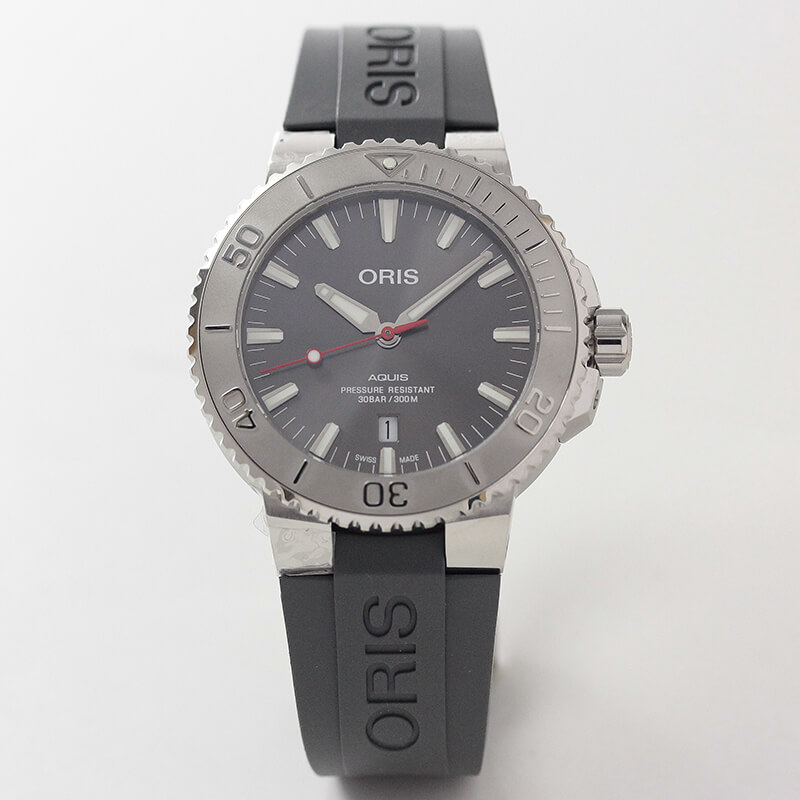 オリス ORIS 01 733 7730 4153-07 4 24 66EB グレー メンズ 腕時計