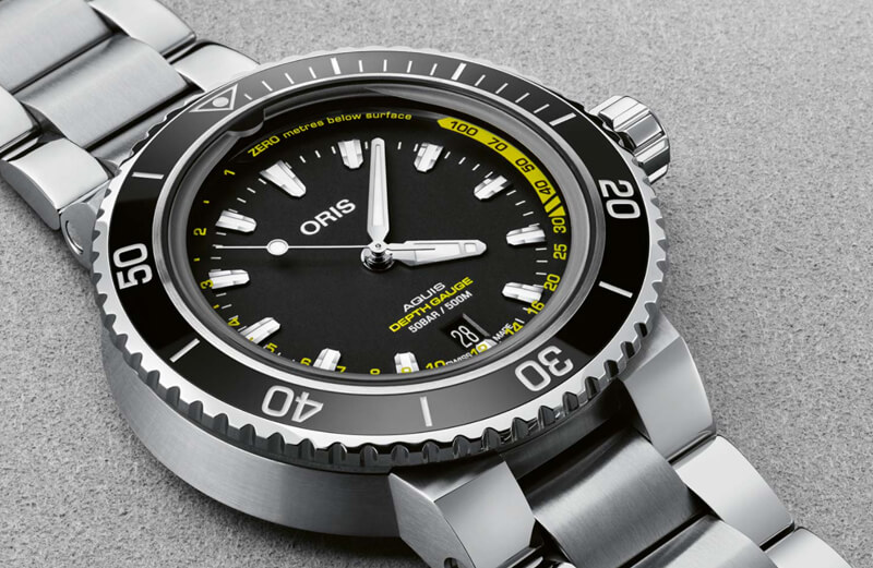 ORIS ꥹ AQUIS  ǥץ  ܳʥСå ư ֥ɤӻ 500Mɿ塡77477084154-setrs