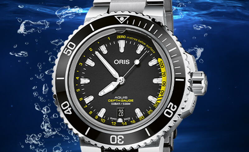 ORIS ꥹ AQUIS  ǥץ  ܳʥСå ư ֥ɤӻ 500Mɿ塡73377554154-setmb