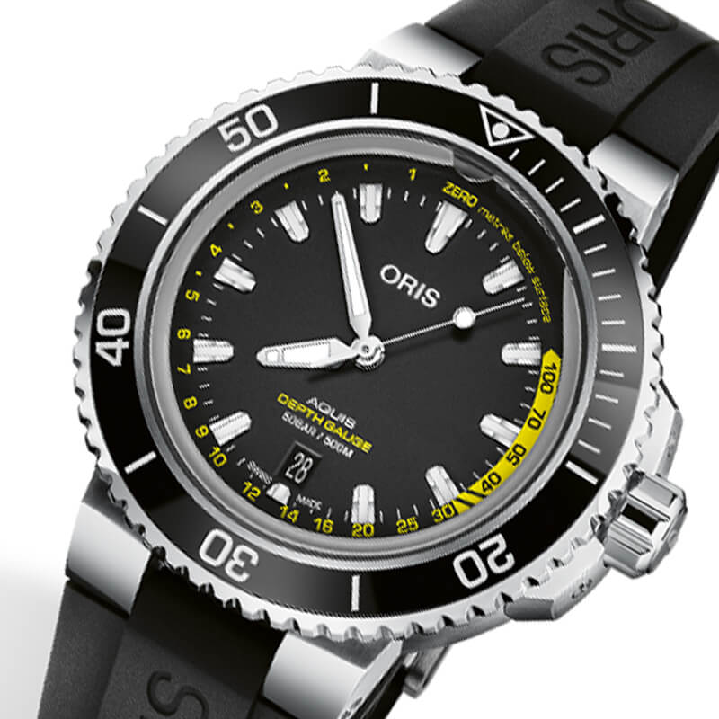 ORIS ꥹ AQUIS  ǥץ  ܳʥСå ư ֥ɤӻ 500Mɿ塡73377554154-setrs