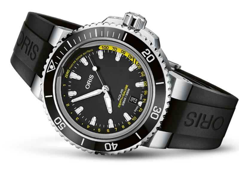 ORIS ꥹ AQUIS  ǥץ  ܳʥСå ư ֥ɤӻ 500Mɿ塡77477084154-setrs