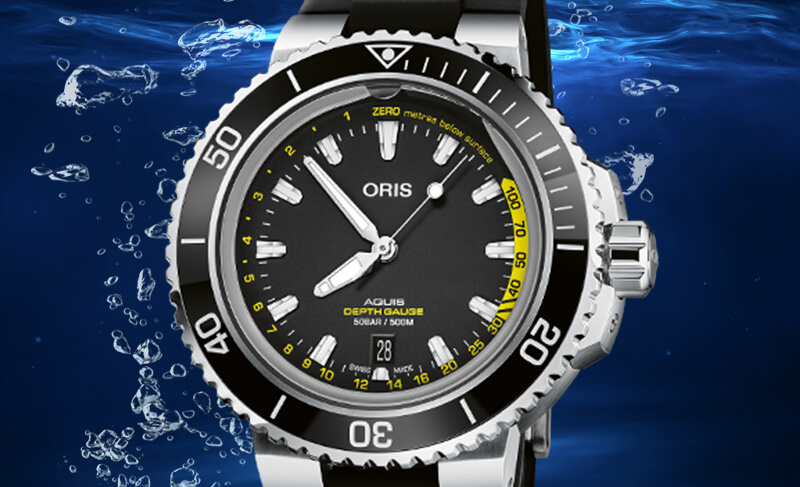 ORIS ꥹ AQUIS  ǥץ  ܳʥСå ư ֥ɤӻ 500Mɿ塡73377554154-setrs