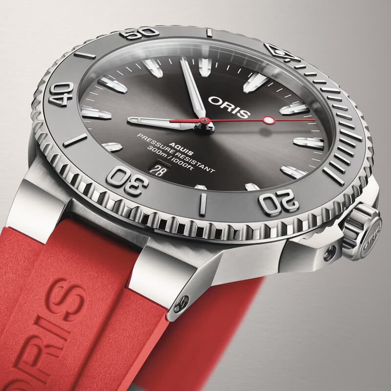 ORIS AQUIS() ǥ ꡼ ӻ 43.5mm 733 7789 4153-07 4 23 36FC