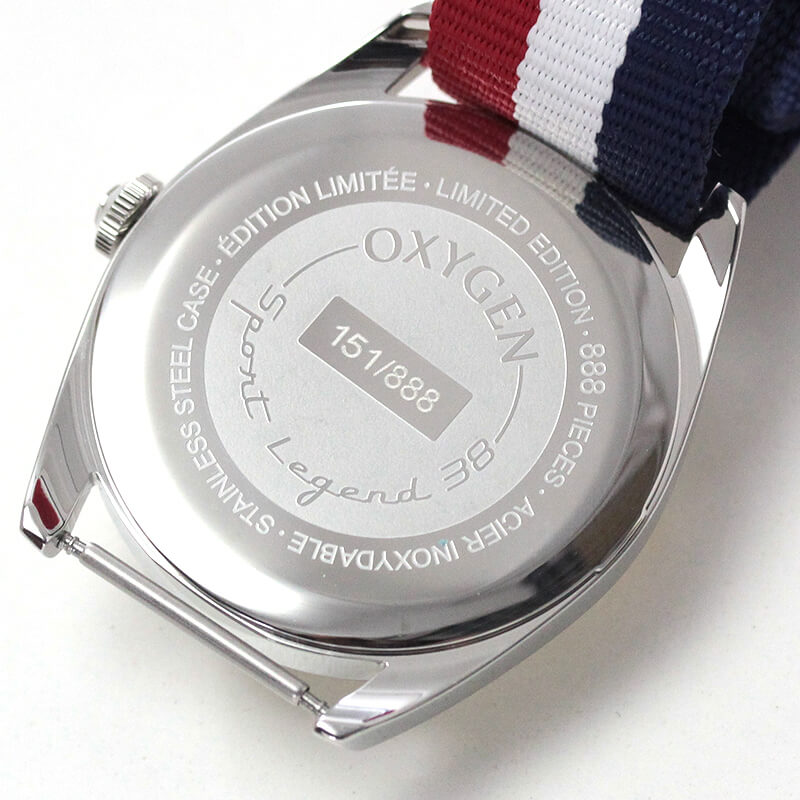 OXYGEN オキシゲン スポーツレジェンド38 腕時計 裏蓋 224369