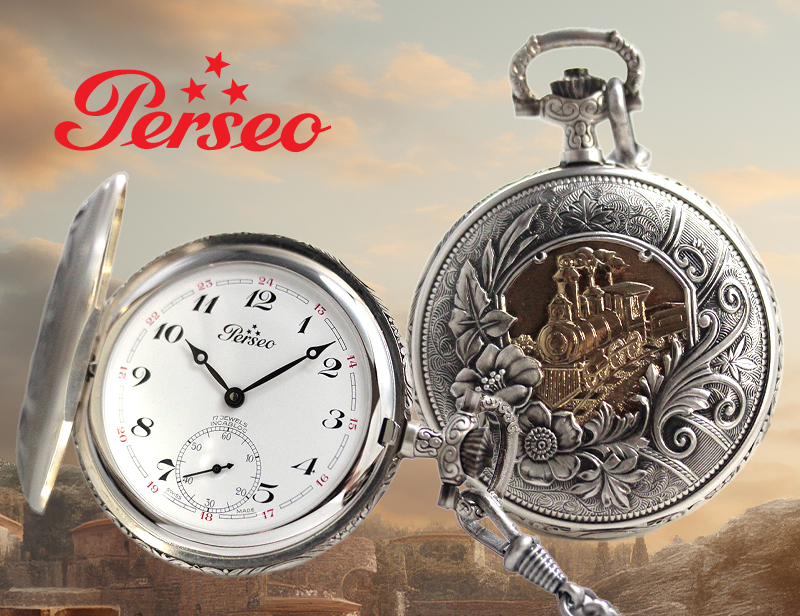 ペルセオ(Perseo) 17102-Treno bicolore /懐中時計