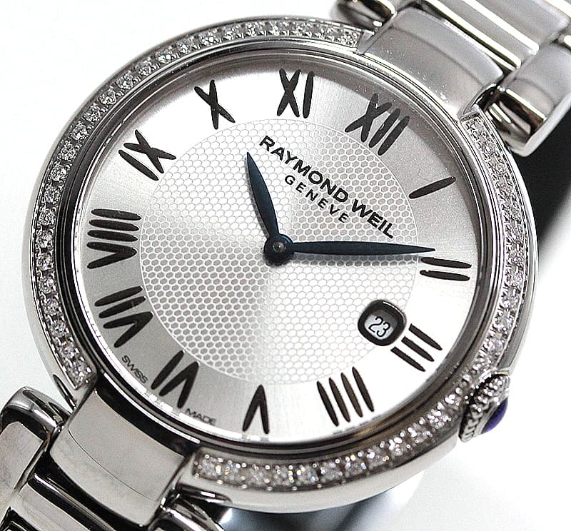 レイモンドウェイル シャイン（SHINE)1600-ST-RE695 ダイヤモンド 女性用 腕時計