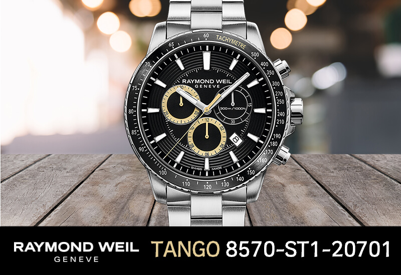 RAYMOND WEIL（レイモンドウェイル）腕時計　tango タンゴ クォーツクロノグラフ