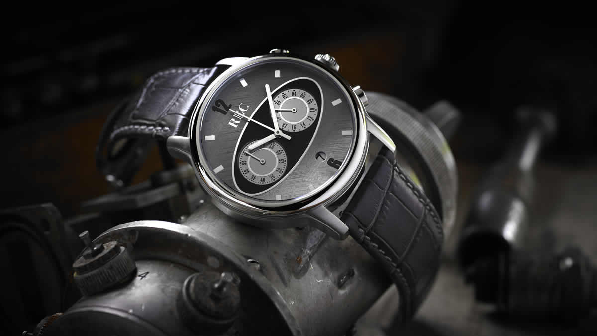 クラシックカーの代名詞として知られるMini Mark 1&2のダッシュボードのデザインをモチーフの腕時計。