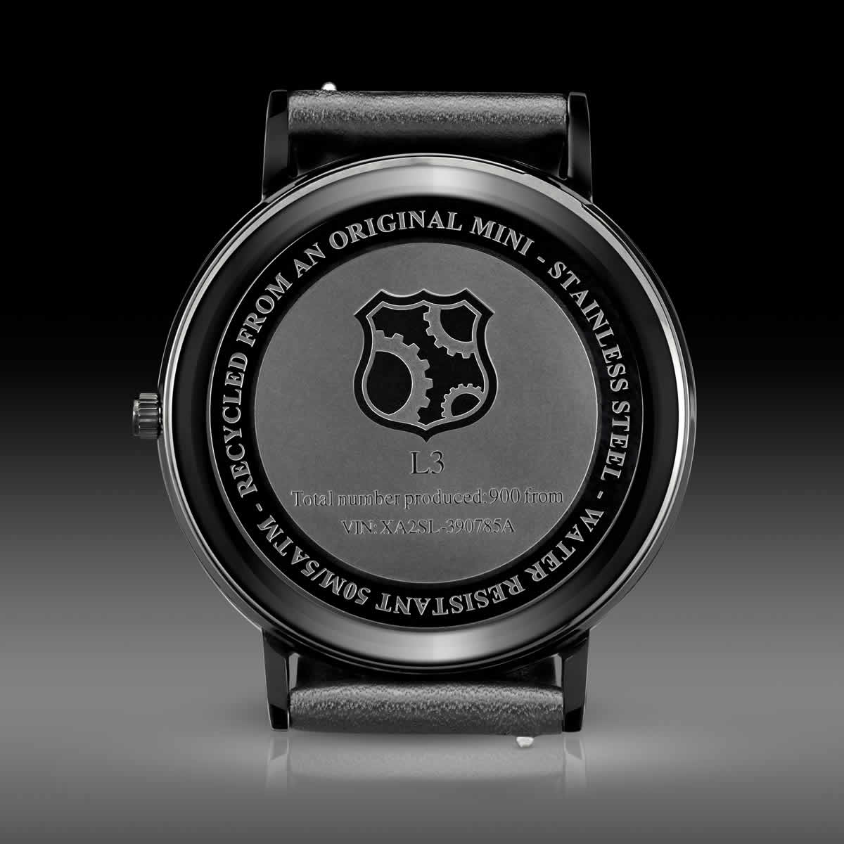 REC Watches The Minimalist L2 ミニマリスト L2 イギリスの自動車ミニの部品を使った時計 