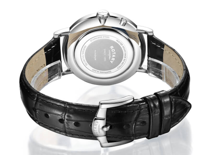 ロータリー rotary 腕時計 メンズ クォーツ Watch ウォッチ ステンレスベルト