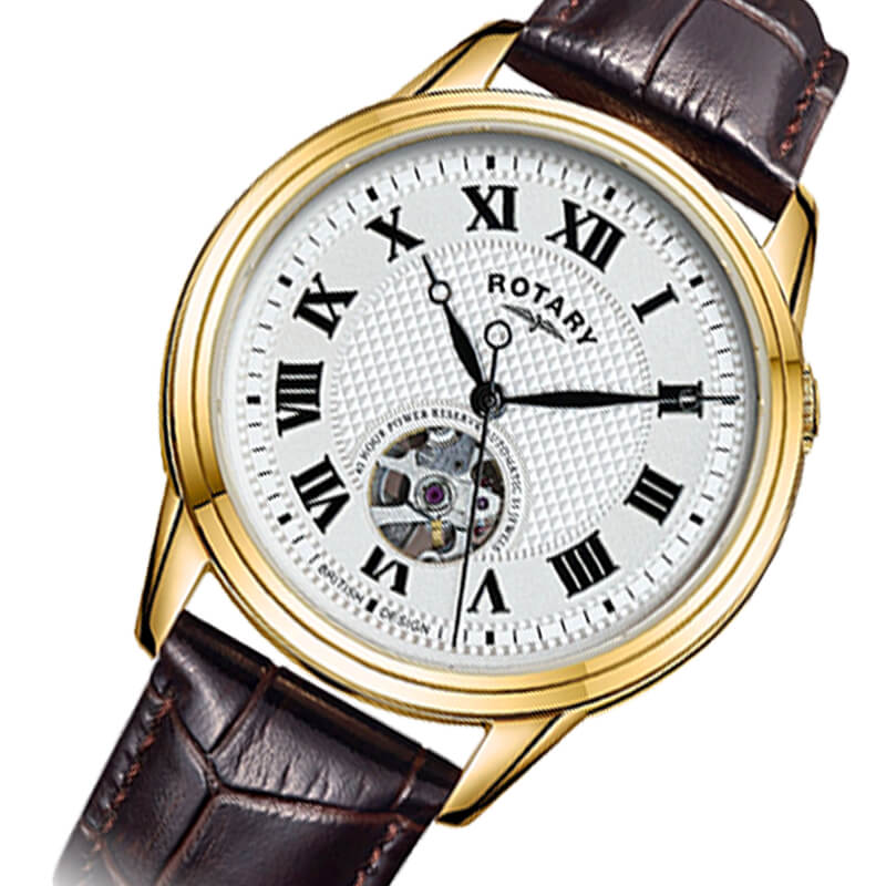 rotary ロータリー　Cambridge ケンブリッジ 自動巻き腕時計 イギリス 英国ブランド 腕時計 　ローマン数字