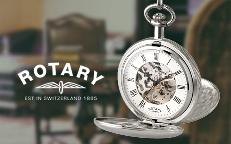 rotary ロータリー　懐中時計　時計ブランド　イギリス