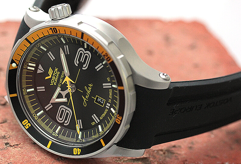 ボストーク・ヨーロッパ　アンチャール世界限定モデル/手巻き機能あり/NH35A-510A522 腕時計