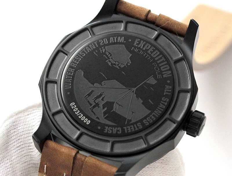 ܥȡ衼å VOSTOK EUROPE nh35a592c554 ڥǥ EXPEDITION North Pole ư ӻ ߥ꥿꡼ 󥺥å ΢¦ӥ̶õ