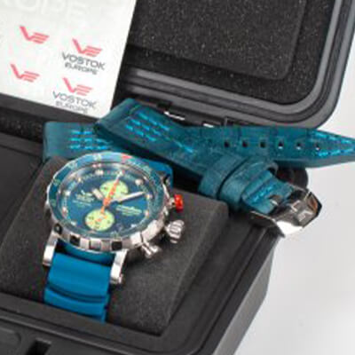 VOSTOK EUROPEܥȡ 衼åѡ Nuclear Submarine Chronograph Line˥塼ꥢ֥ޥ꡼ vk61-571a610 å